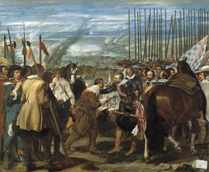 http://upload.wikimedia.org/wikipedia/commons/thumb/4/4e/Velázquez_-_de_Breda_o_Las_Lanzas_(Museo_del_Prado,_1634-35).jpg/350px-Velázquez_-_de_Breda_o_Las_Lanzas_(Museo_del_Prado,_1634-35).jpg